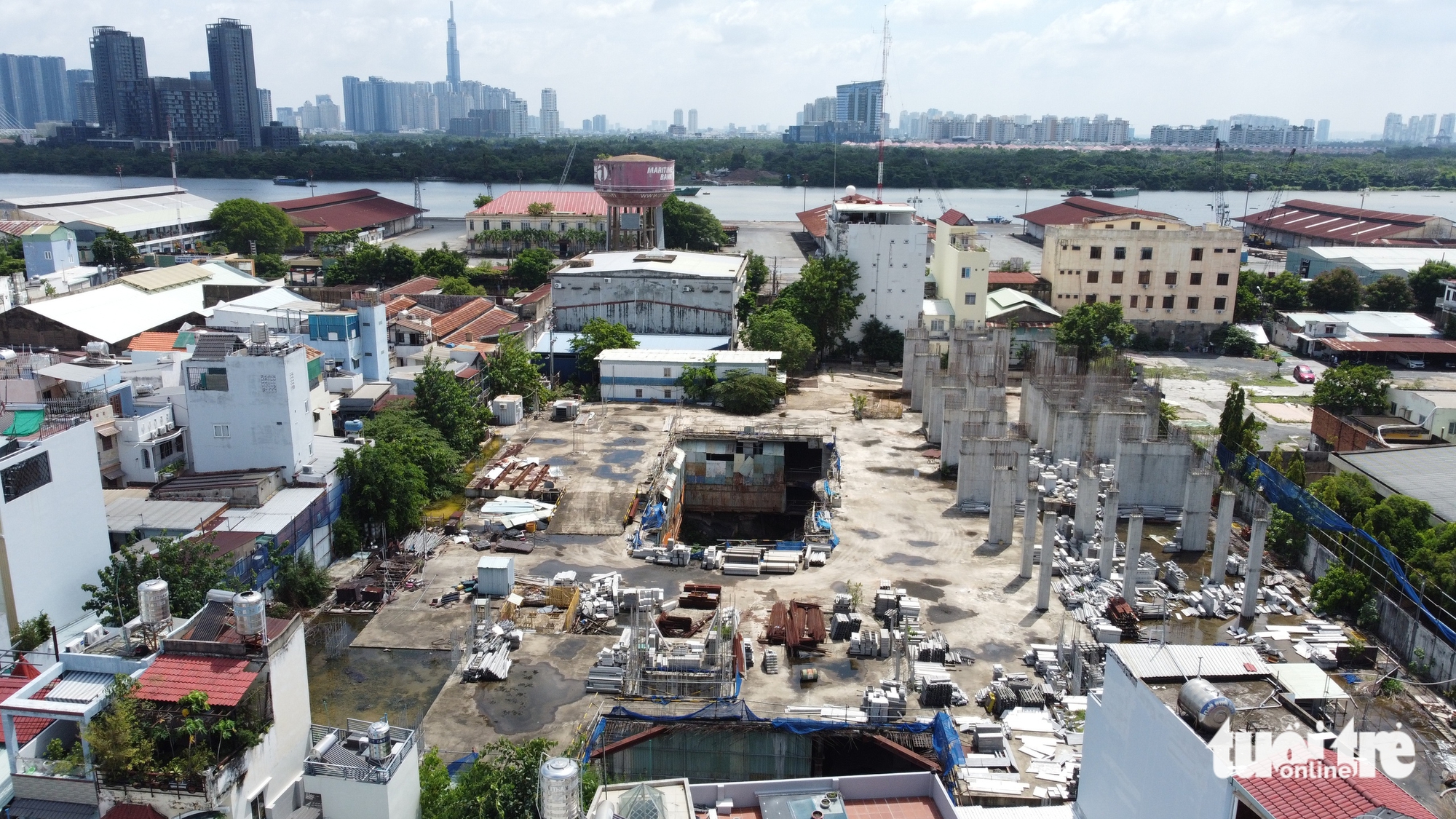中水兰卡斯特占用1,273平方米公共土地，胡志明市部门寻求解决方案