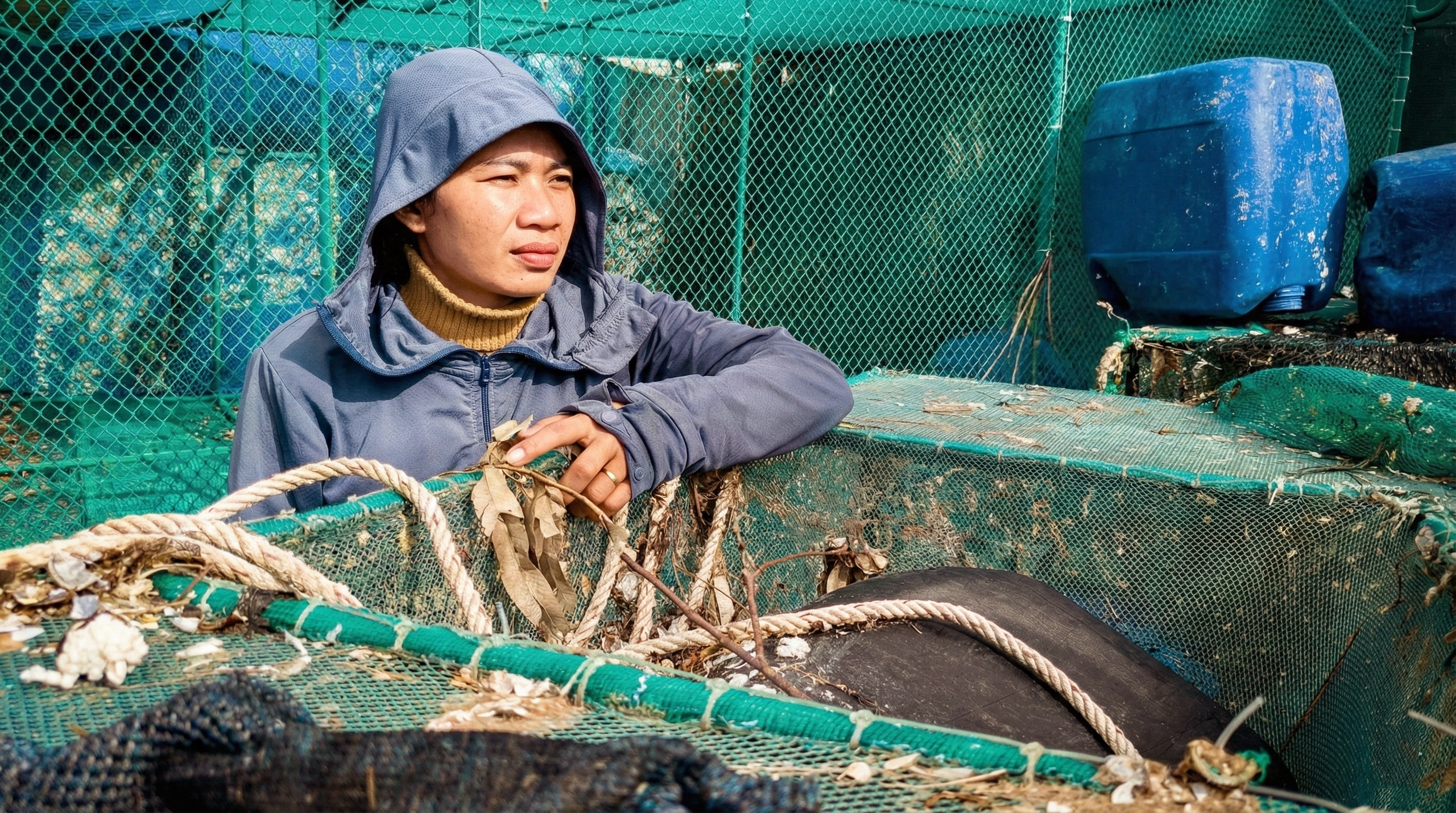 帮助洪水灾区人民重建生产
