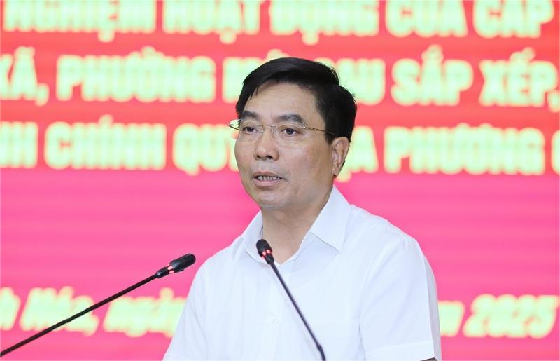 清化省对166个乡、坊进行新地方政府模式试运行和演练