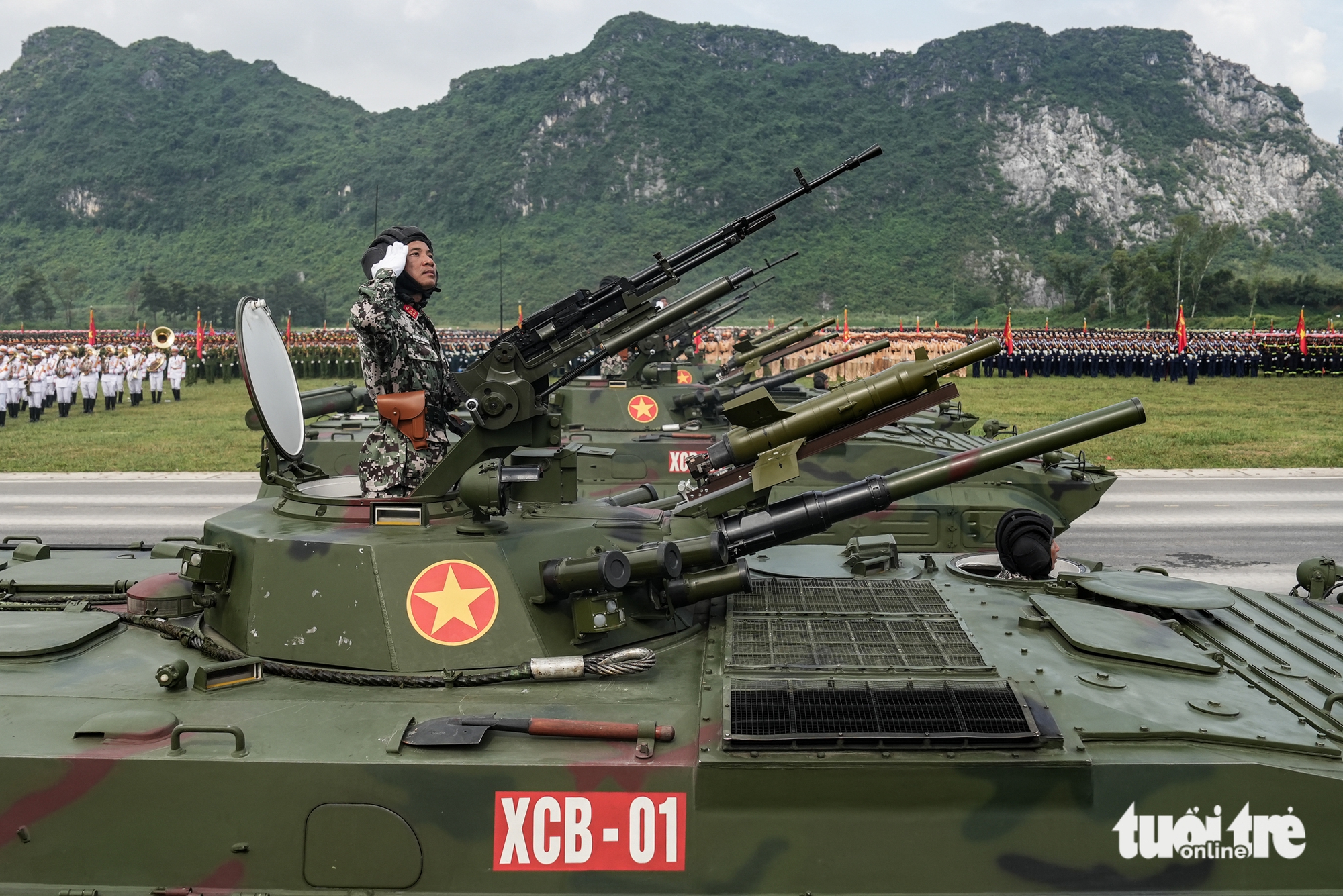 越南制造的军事装备将在A80阅兵式中亮相