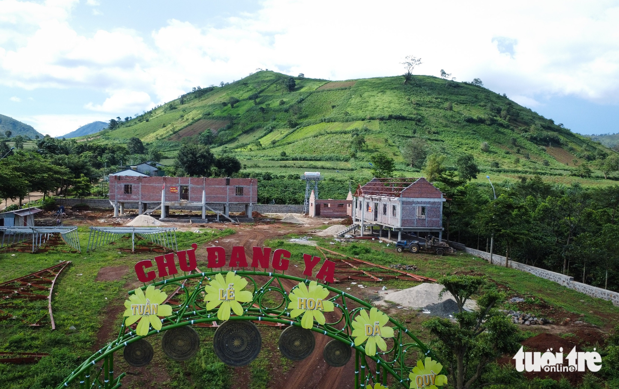 建造混凝土房屋阻挡Chư Đăng Ya火山：原县主席'希望理解'