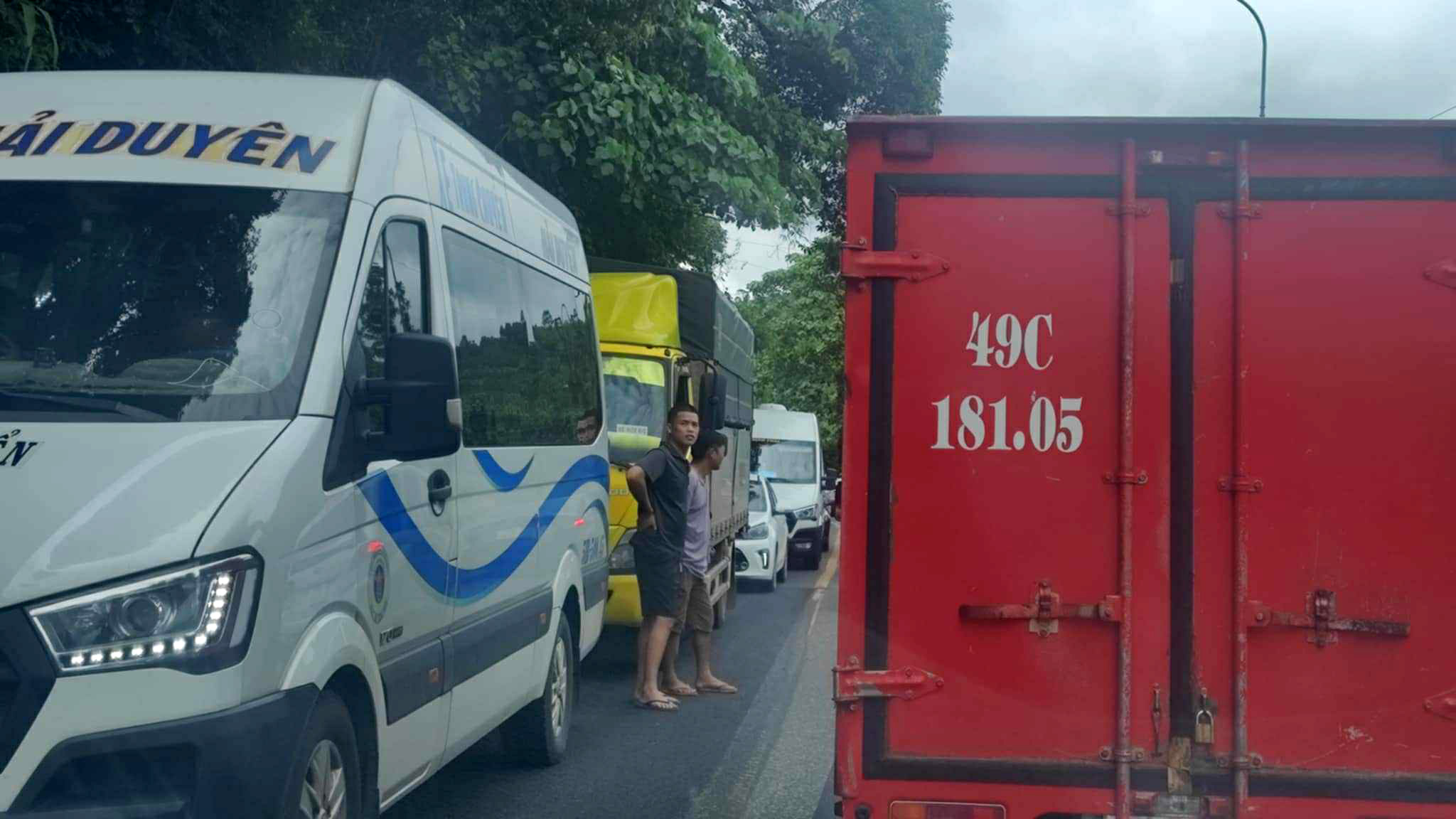 保禄山口连续数月交通拥堵