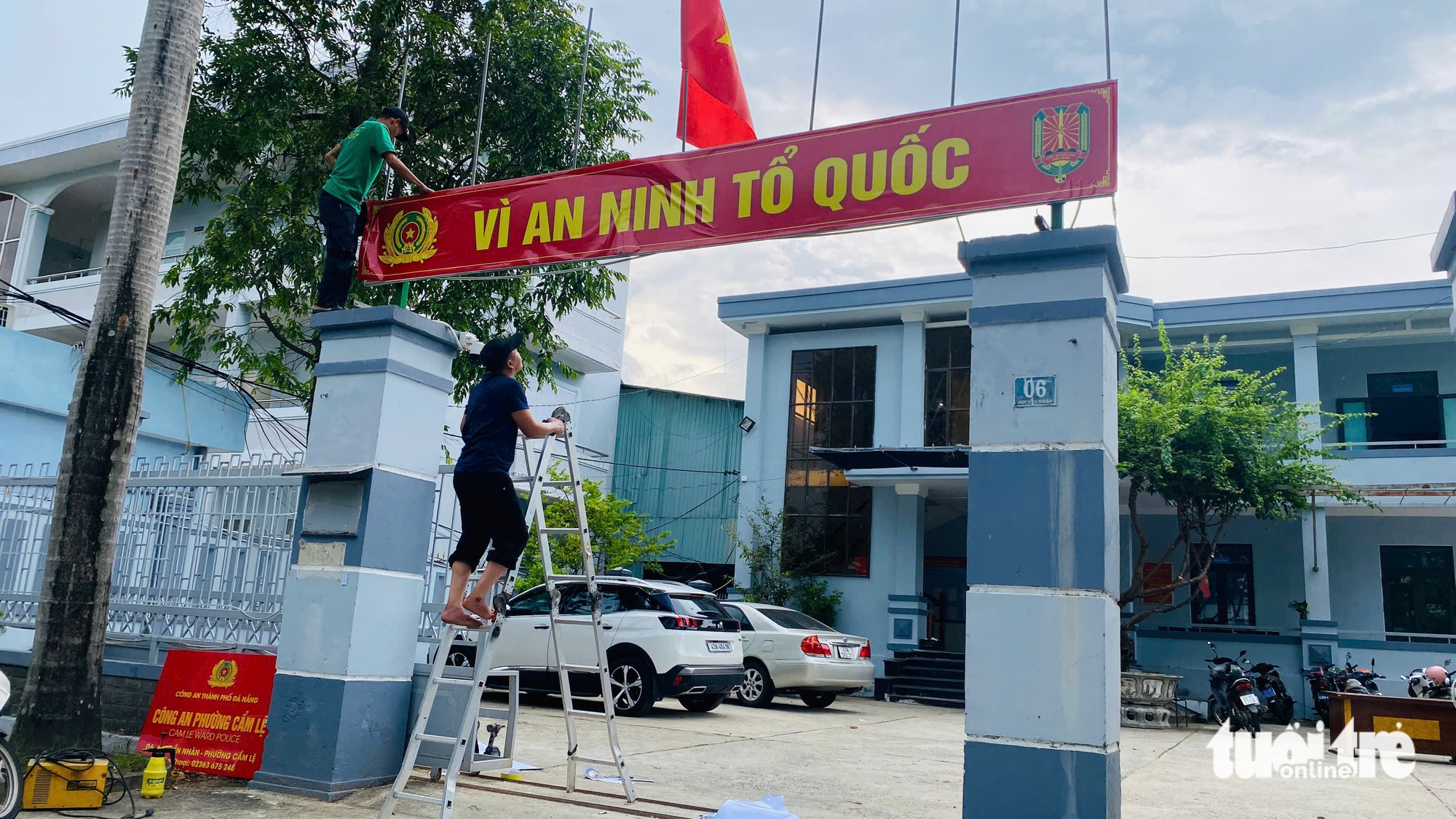 岘港合并区公布与当地古迹相关的新标志