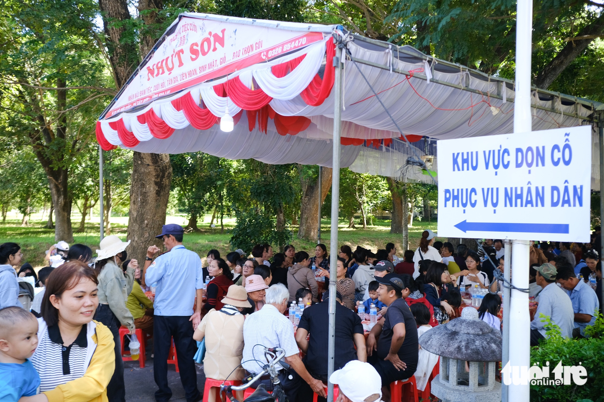 嘉莱省设宴邀请民众共祭光中皇帝 - 阮惠