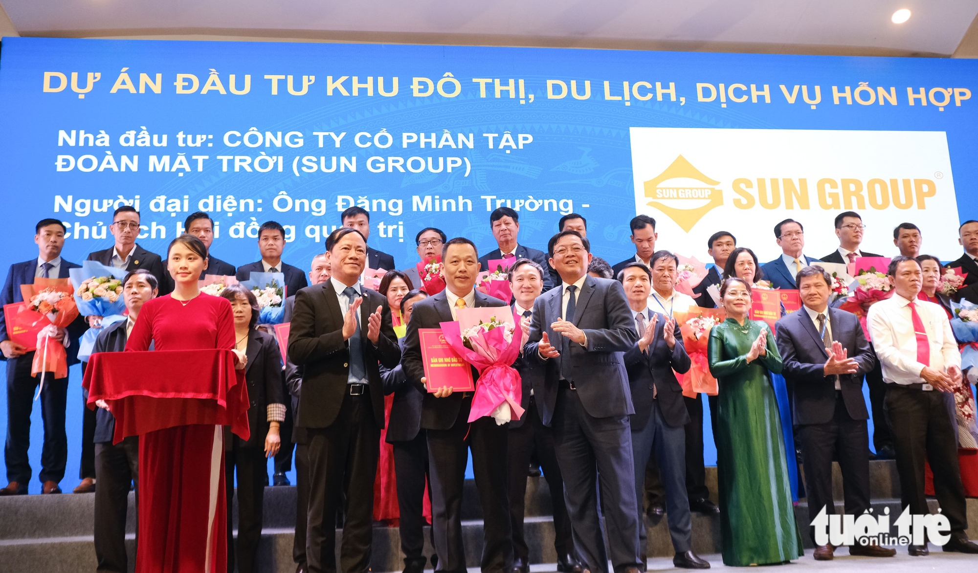 Sun Group 研究投资 3 个大型旅游和度假城市区，面积达 11,000 公顷，位于嘉莱省