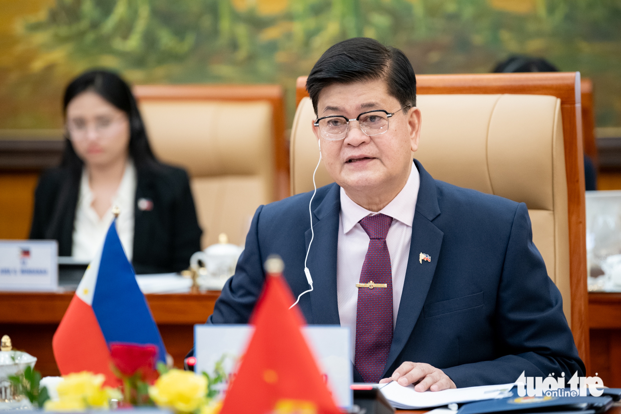 越南与菲律宾签署国防政策对话纪要