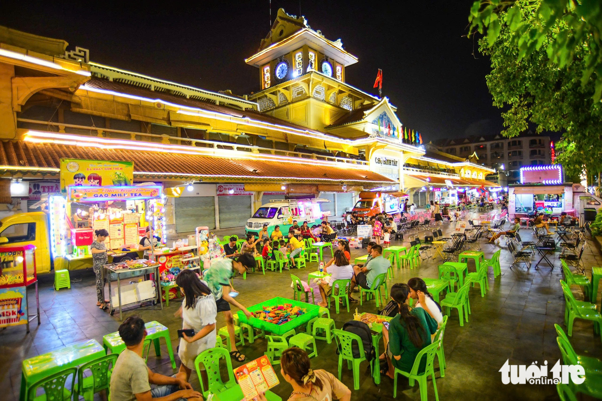 平西区堤岸夜市从12月1日开始运营