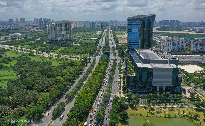 胡志明市即将在梅志寿大道开设自行车专用道