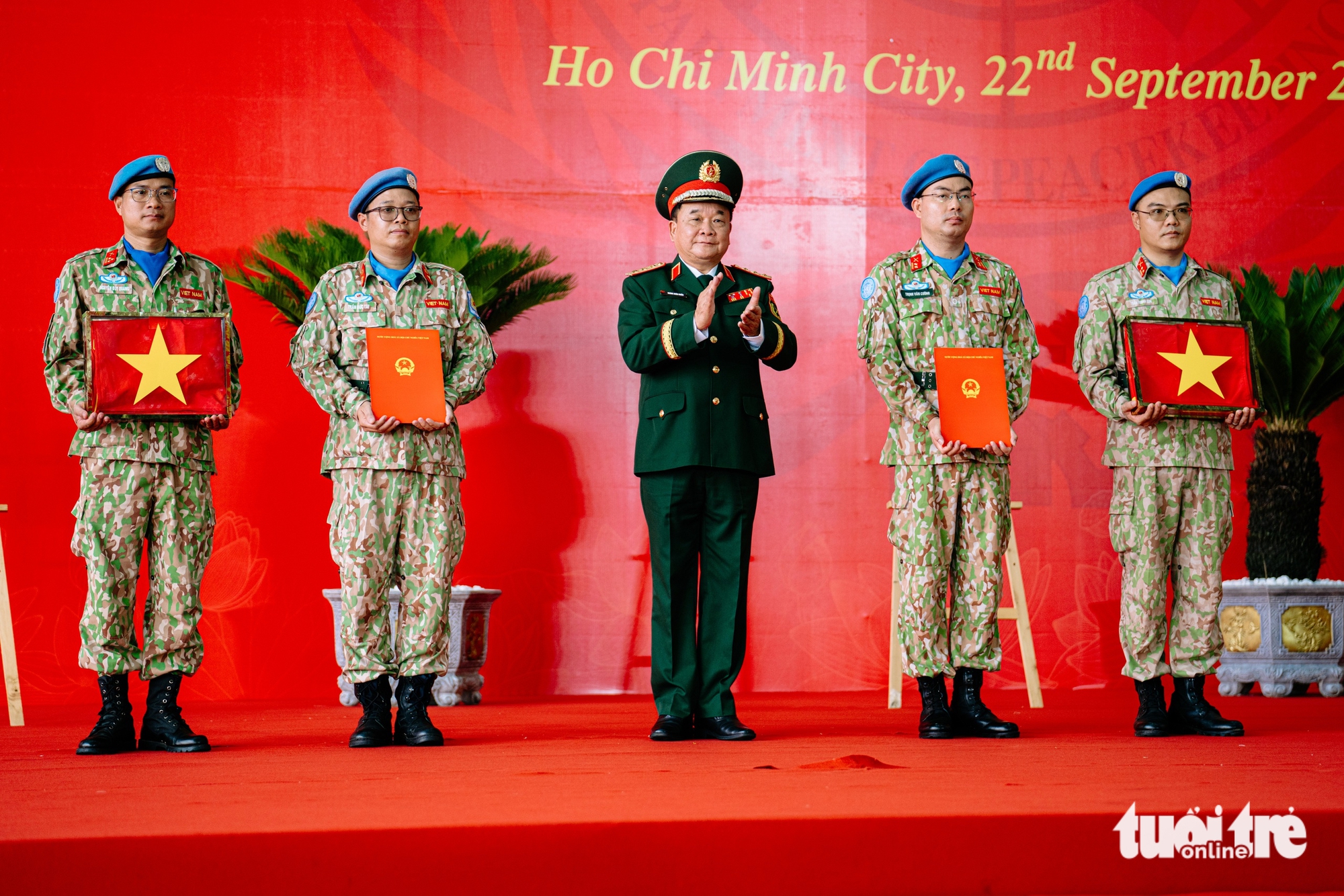 越南出兵继续参与联合国维和任务