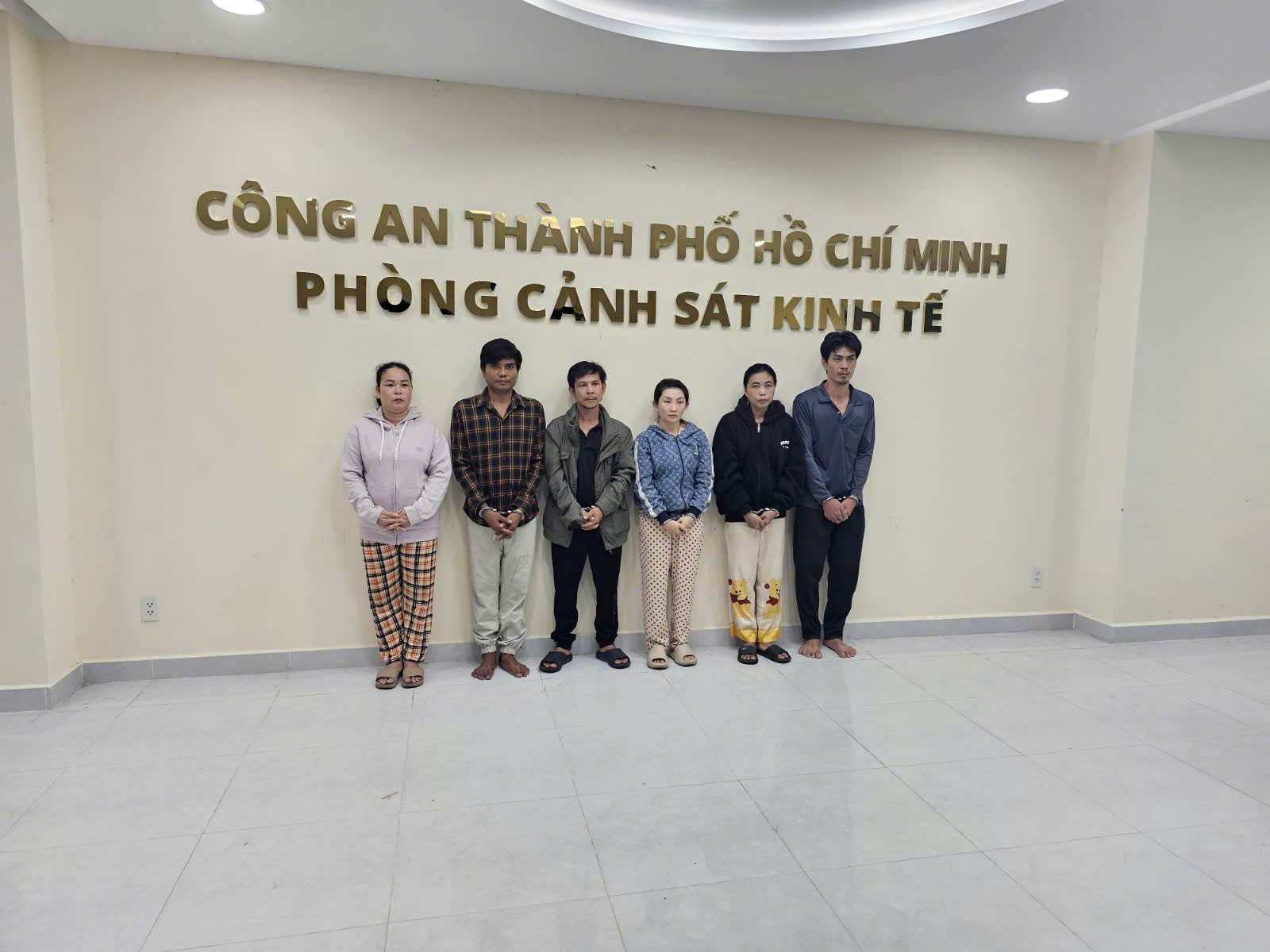 胡志明市警方摧毁生产假冒马桶清洁剂和洗衣液的团伙