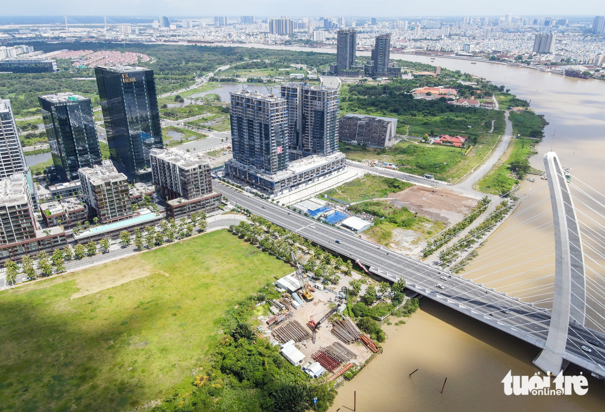 西贡河畔守添更加绚丽，新增河边创意中心