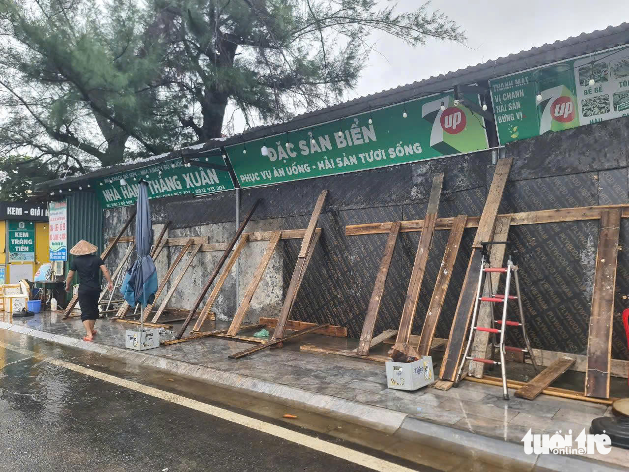 在第三号台风Wipha登陆前：各地全力应对