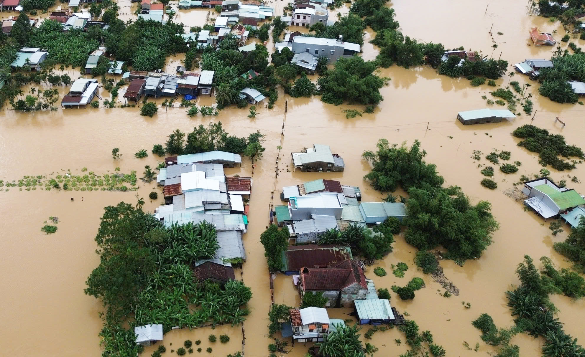 公司为超过5000名工人提供洪水后支持，每人300万越南盾