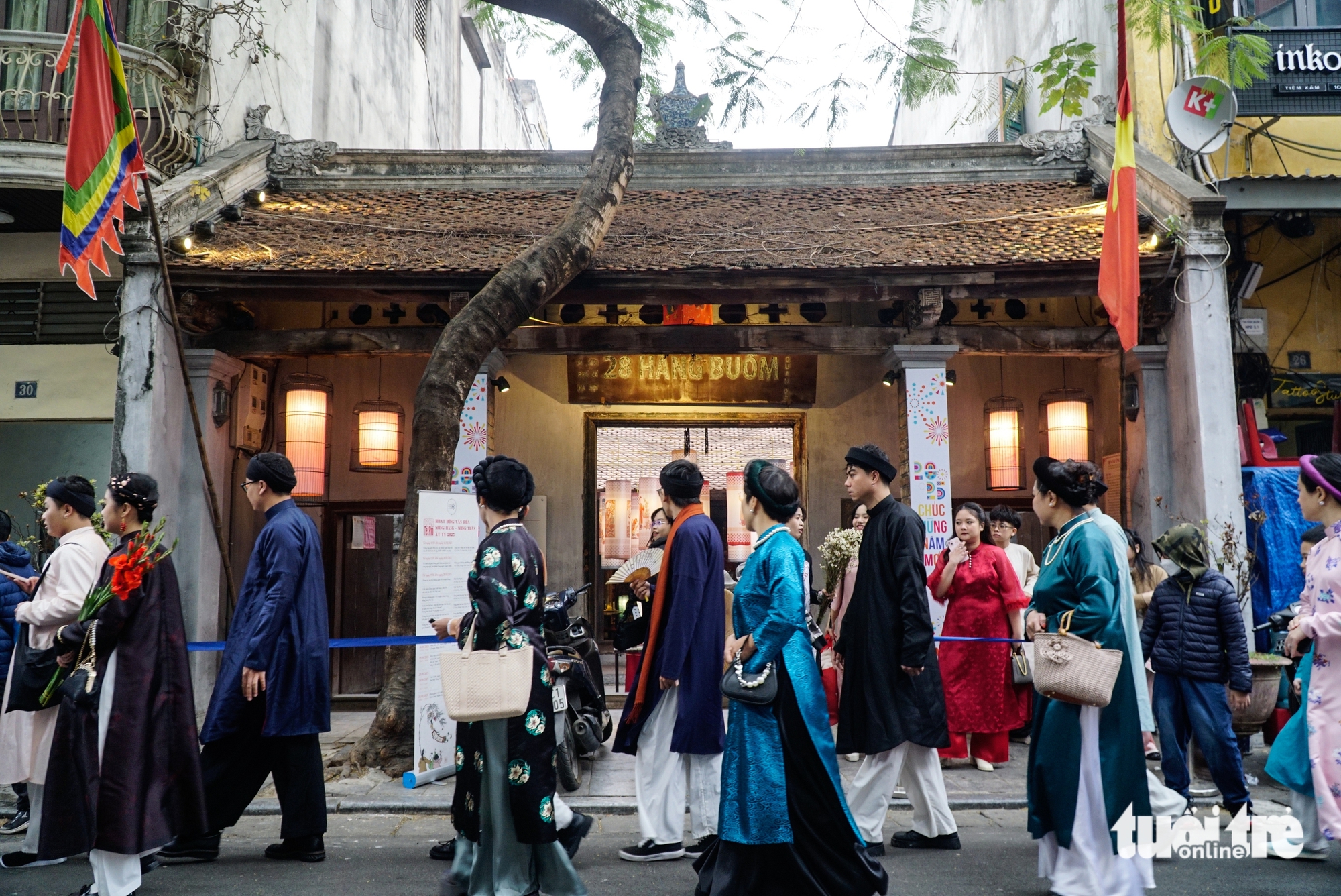 河内古街四座收费参观的遗迹