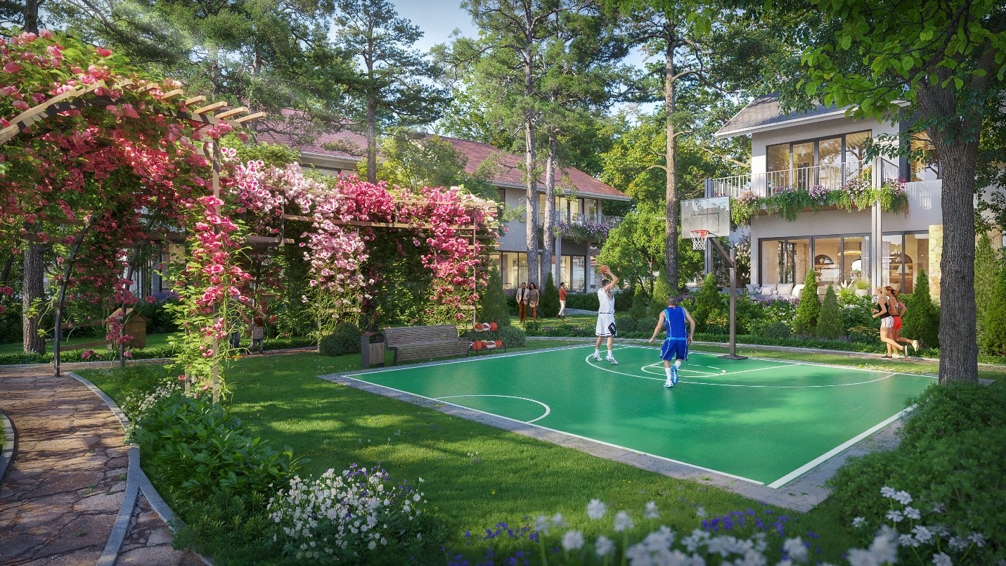 隐藏在森林树冠下的独特别墅，距离胡志明市仅30分钟车程