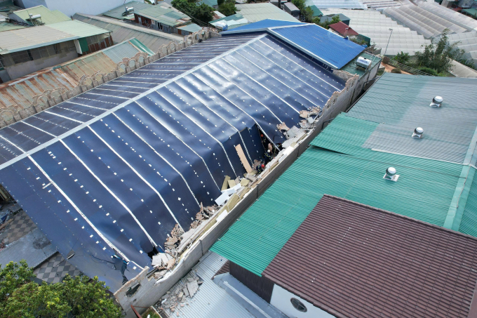 大叻餐厅墙壁倒塌，一人死亡