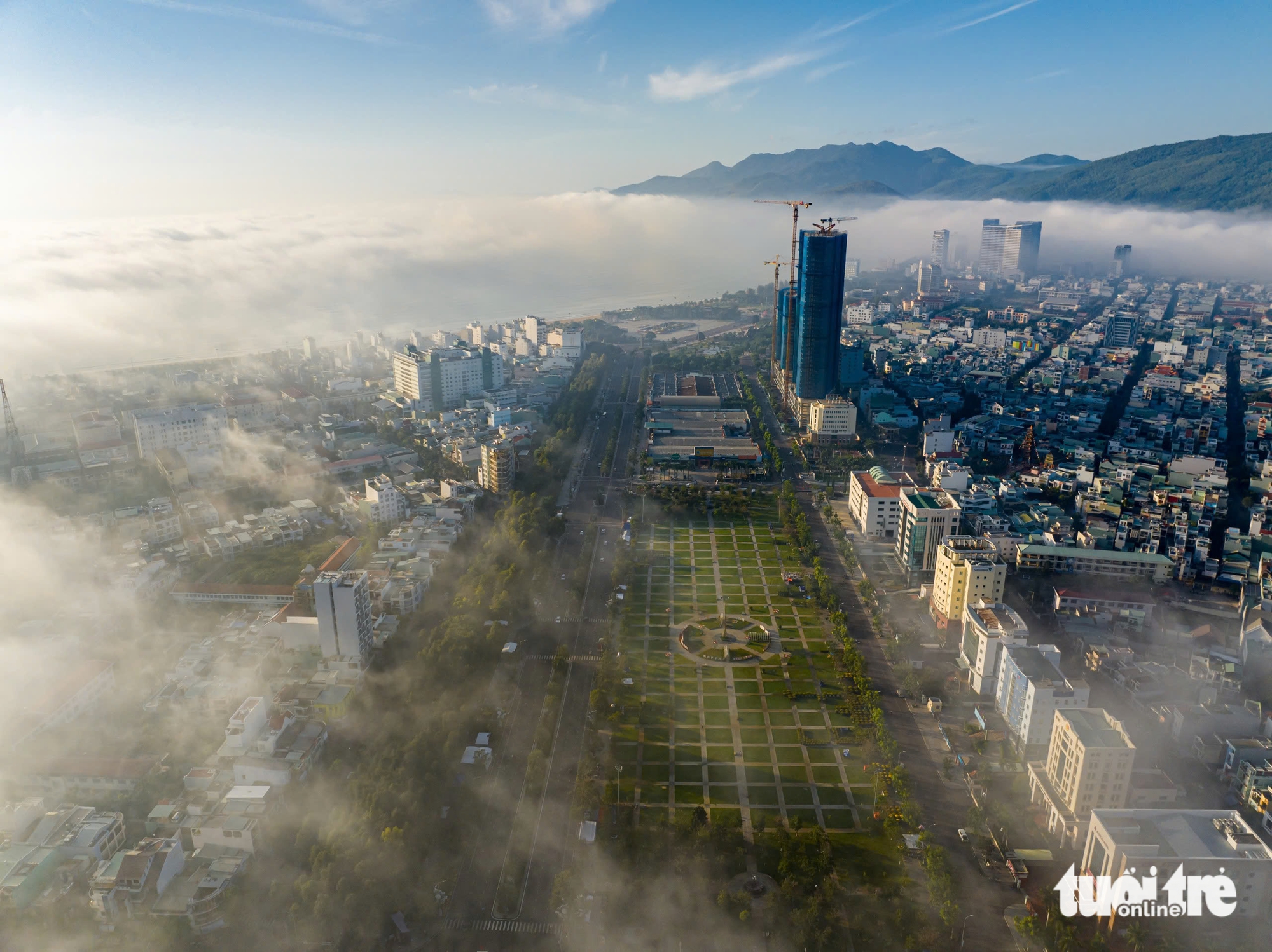 从高空俯瞰归仁市，美丽得让人无论走到哪里都想回来