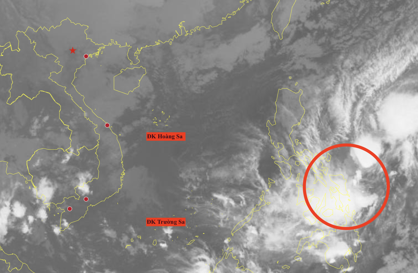 第16号台风正在形成，会影响胡志明市和南部地区吗？