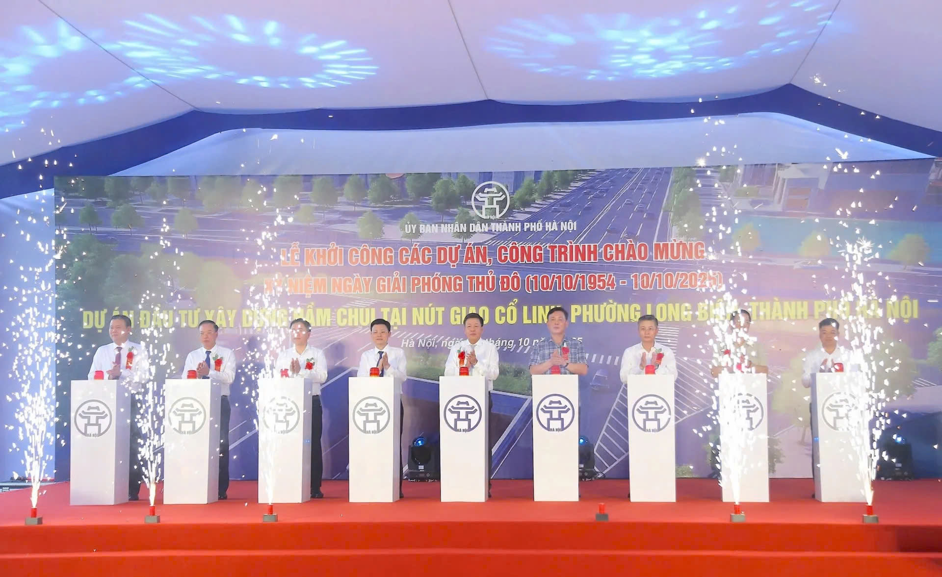 河内开工Cổ Linh地下通道，期望缓解东部门户的拥堵