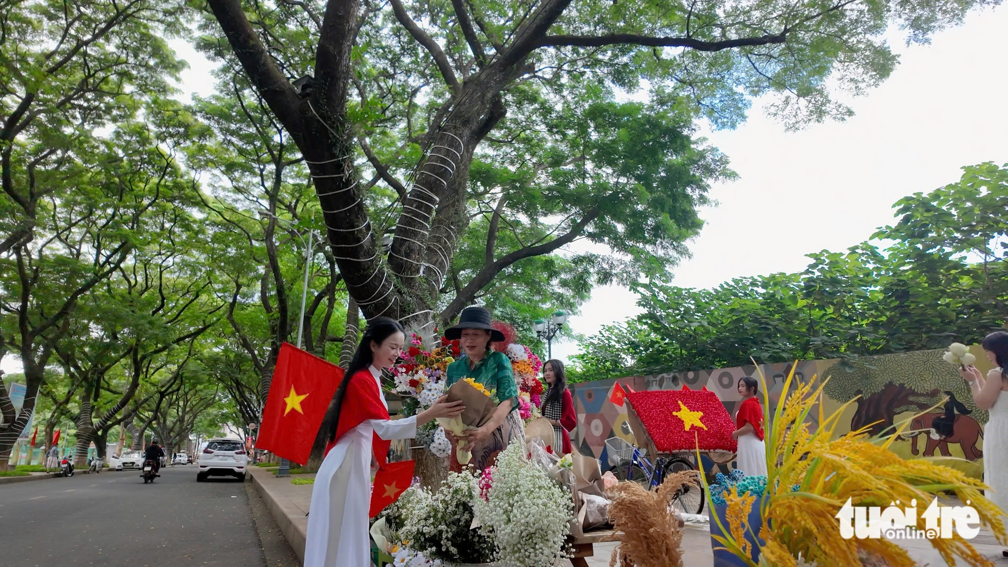在邦美蜀国庆节期间打卡河内秋季