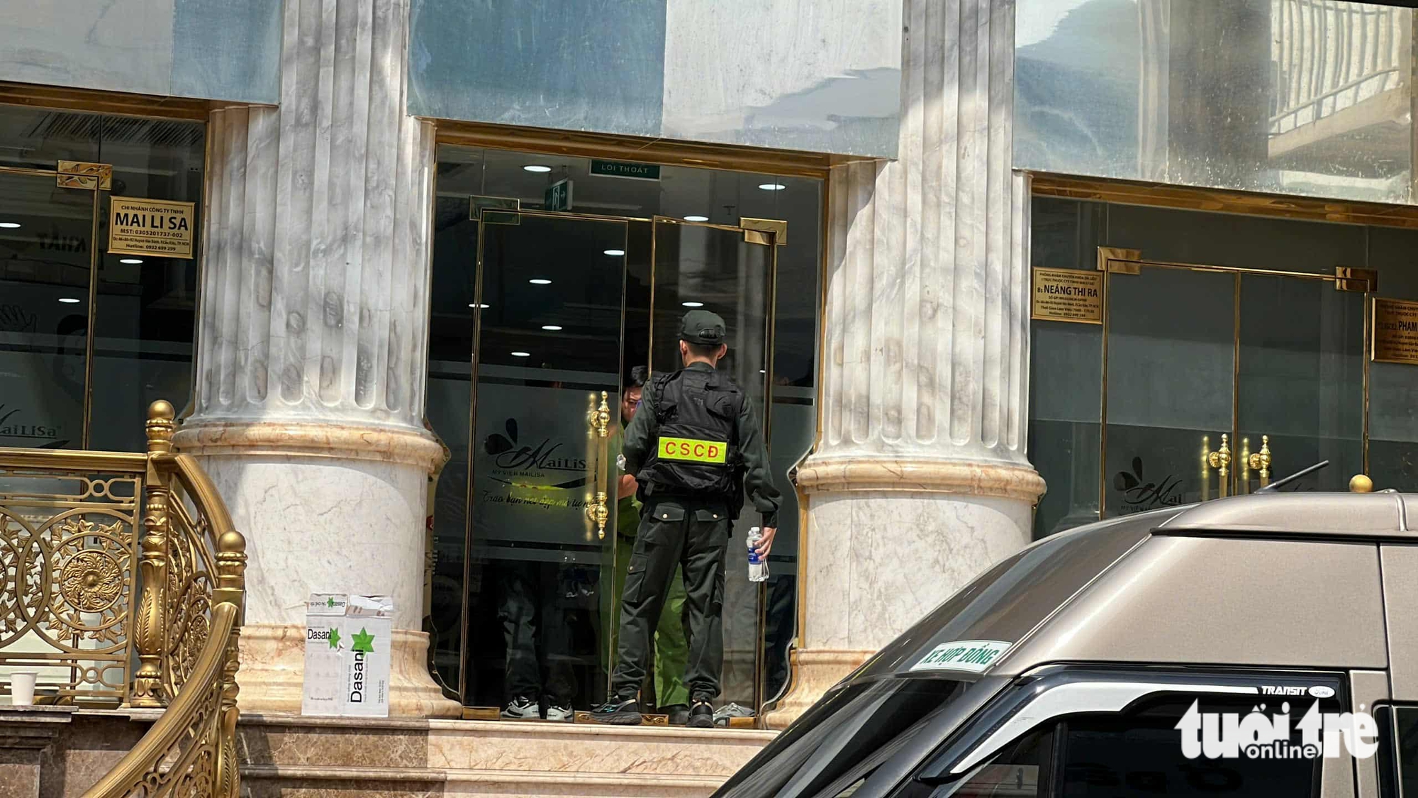 警方出现在多个省市的Mailisa美容院系统