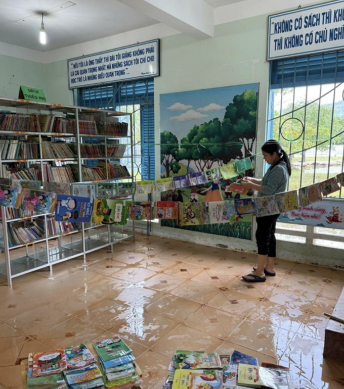 超过10亿越南盾重建四所洪灾地区学校