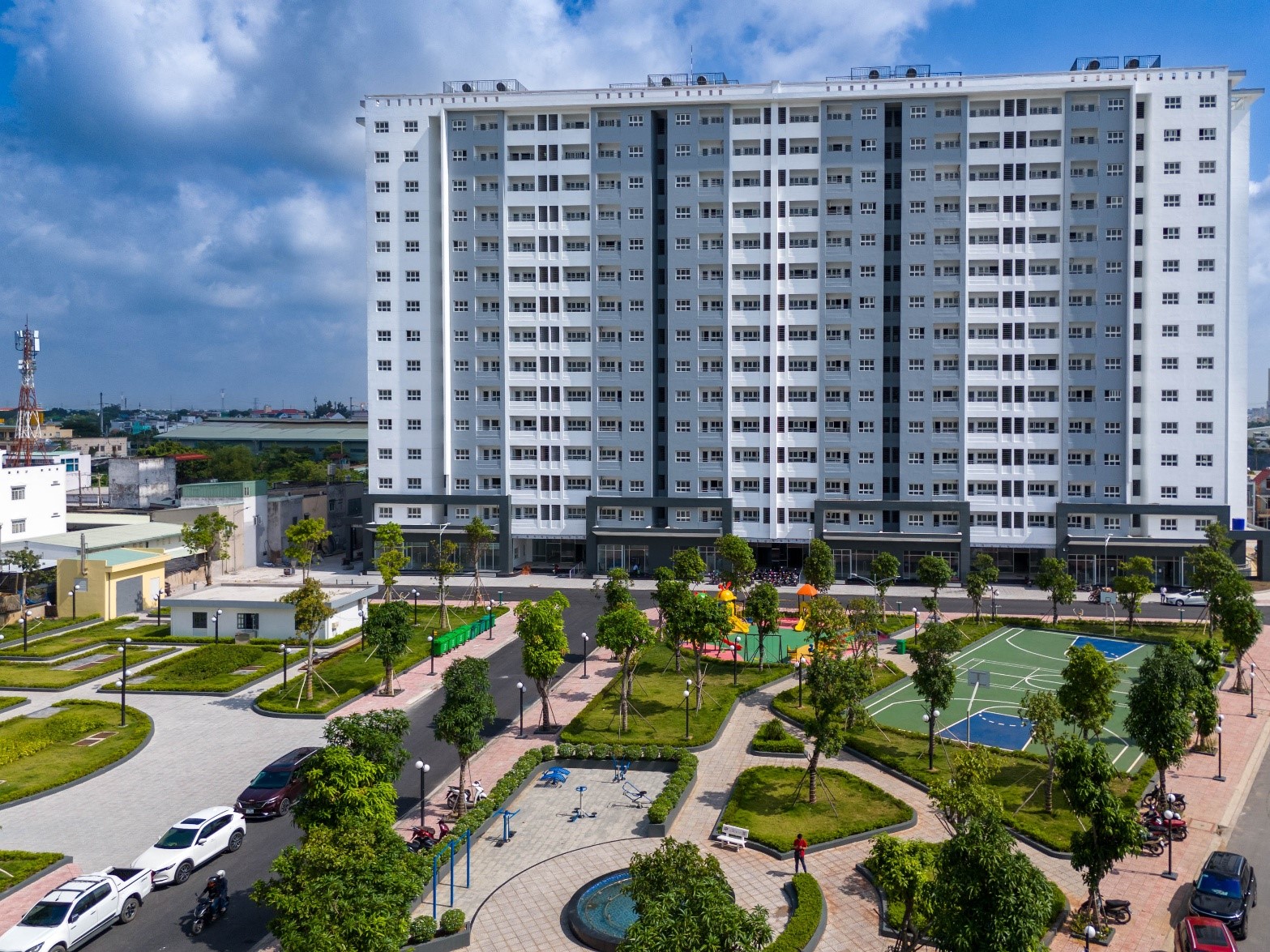 在胡志明市选择宽敞、设施齐全的住宅趋势上升