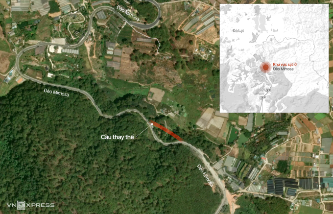 提议在米莫萨山口滑坡点修建高架桥