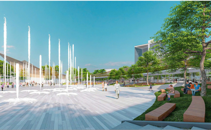 还剑湖东侧广场建设工程将于10月10日前开工
