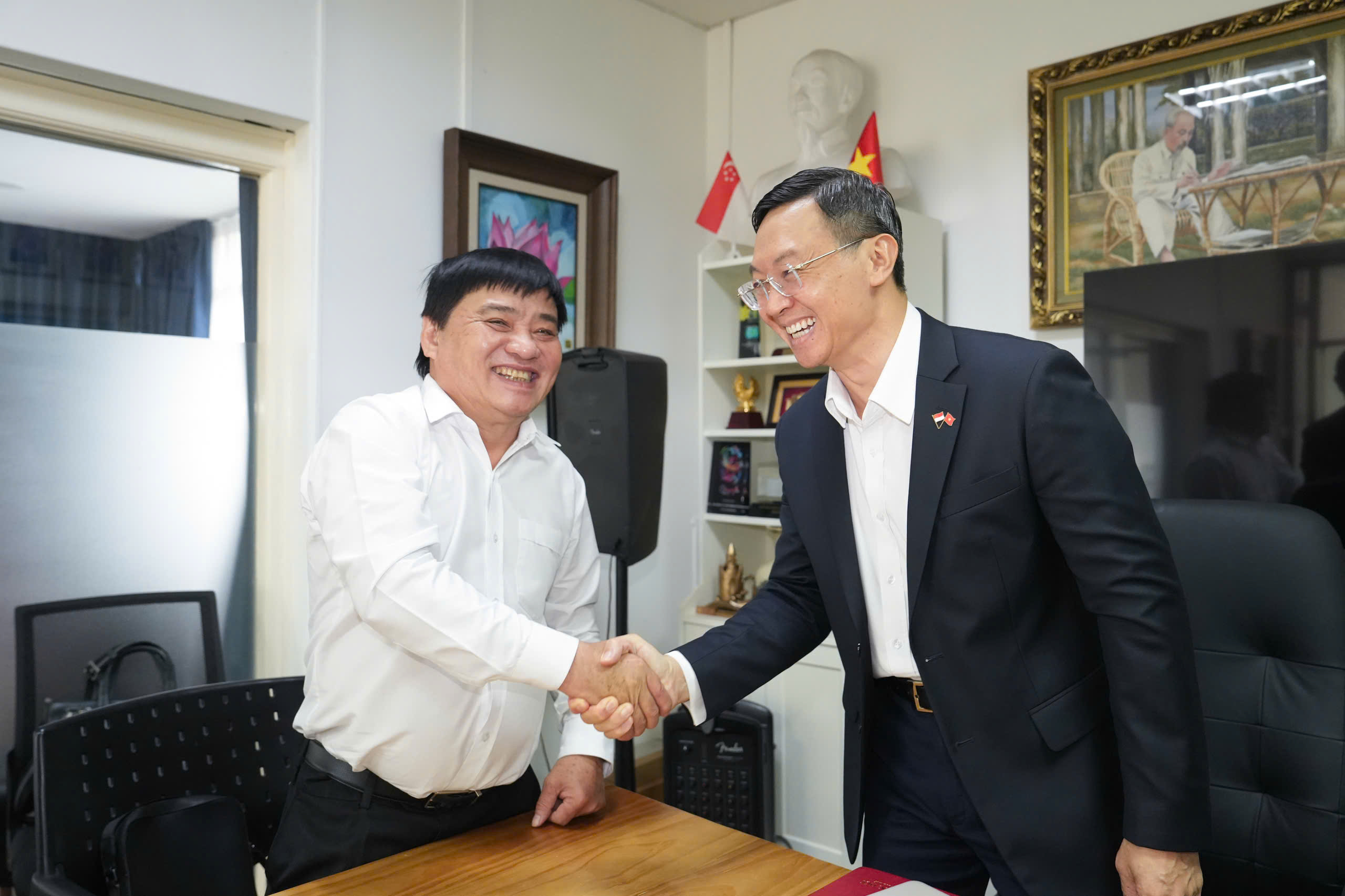 通过越南河粉节将越南企业与新加坡合作伙伴联系起来