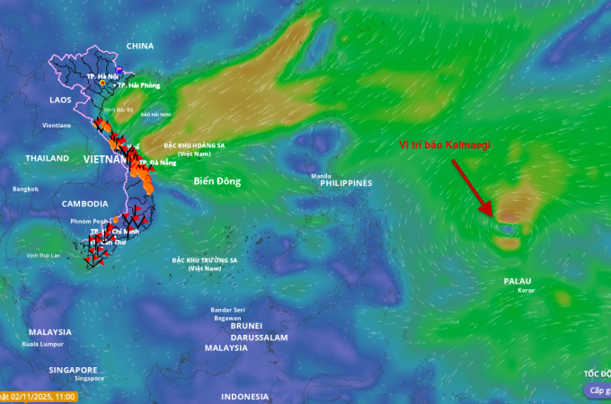 台风Kalmaegi进入南海将快速增强