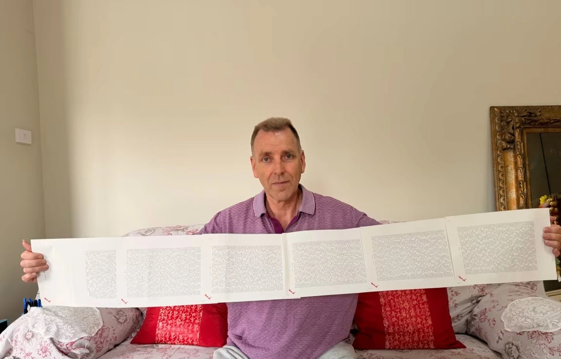 世界上名字最长的人，读完需要20分钟