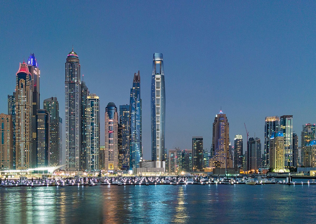 世界最高酒店内部，拥有82层