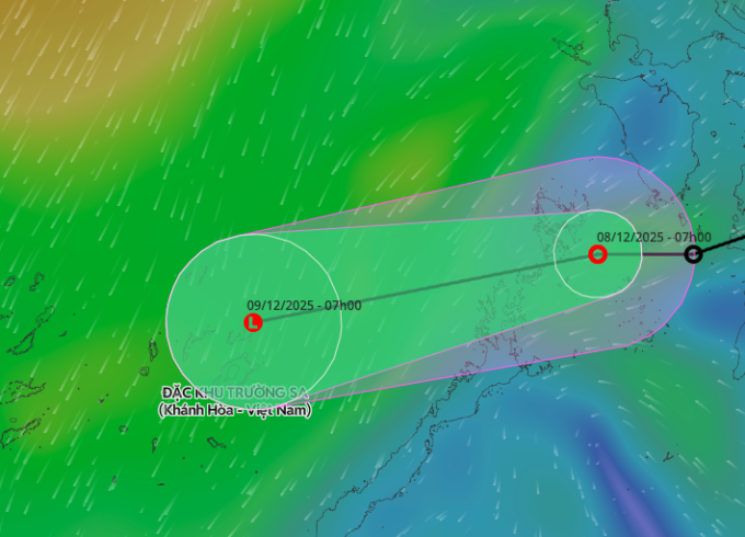 热带低压迅速减弱