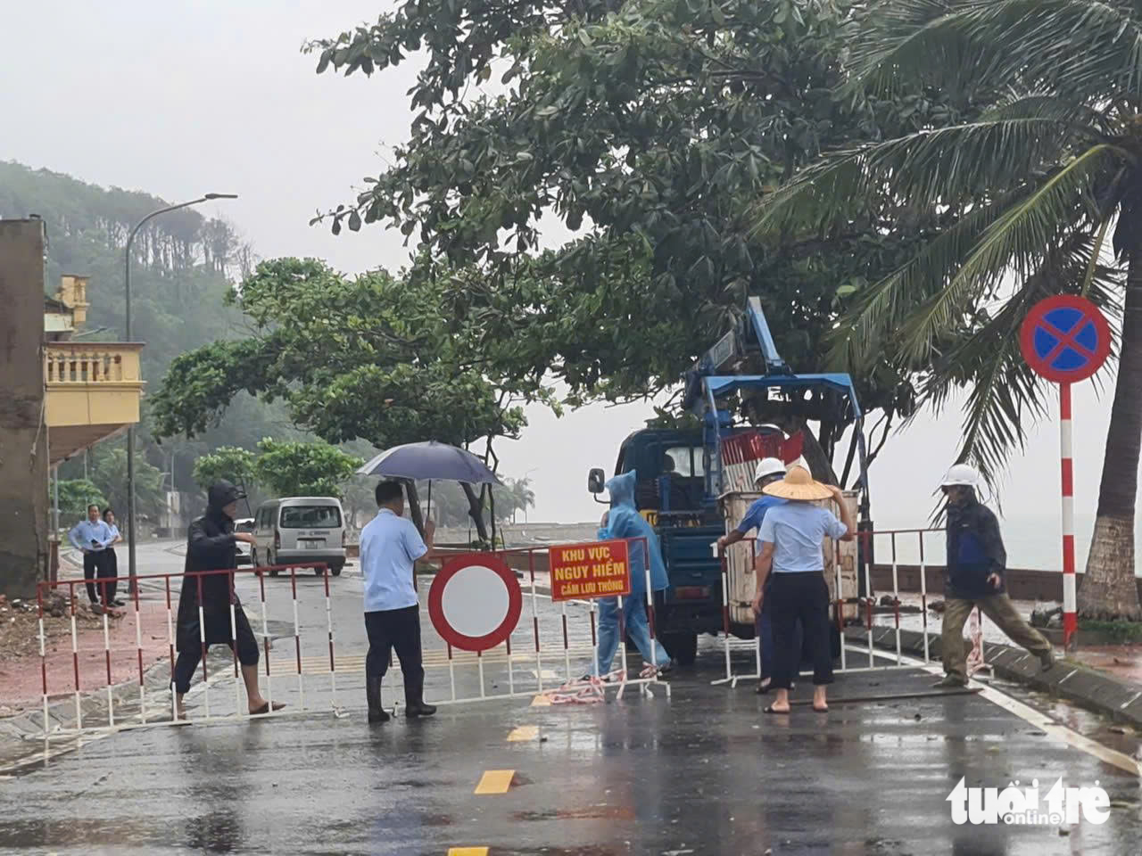 在第三号台风Wipha登陆前：各地全力应对