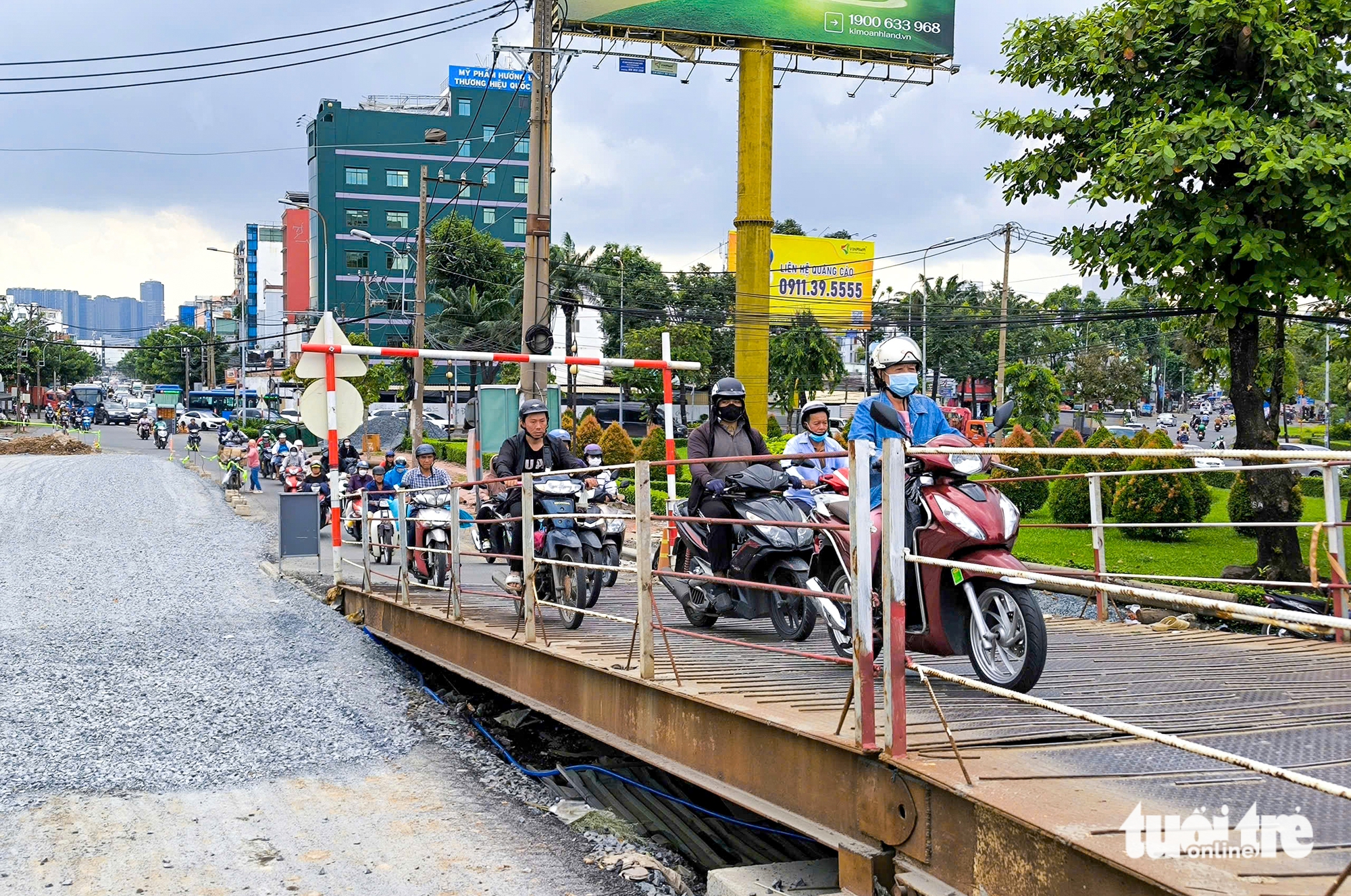 11月底，平兆1桥通道将恢复如初