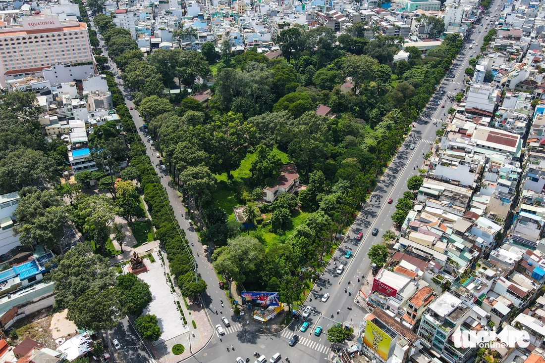 胡志明市准备扩建第10区旧区花园莱坊陈平重路，停止项目