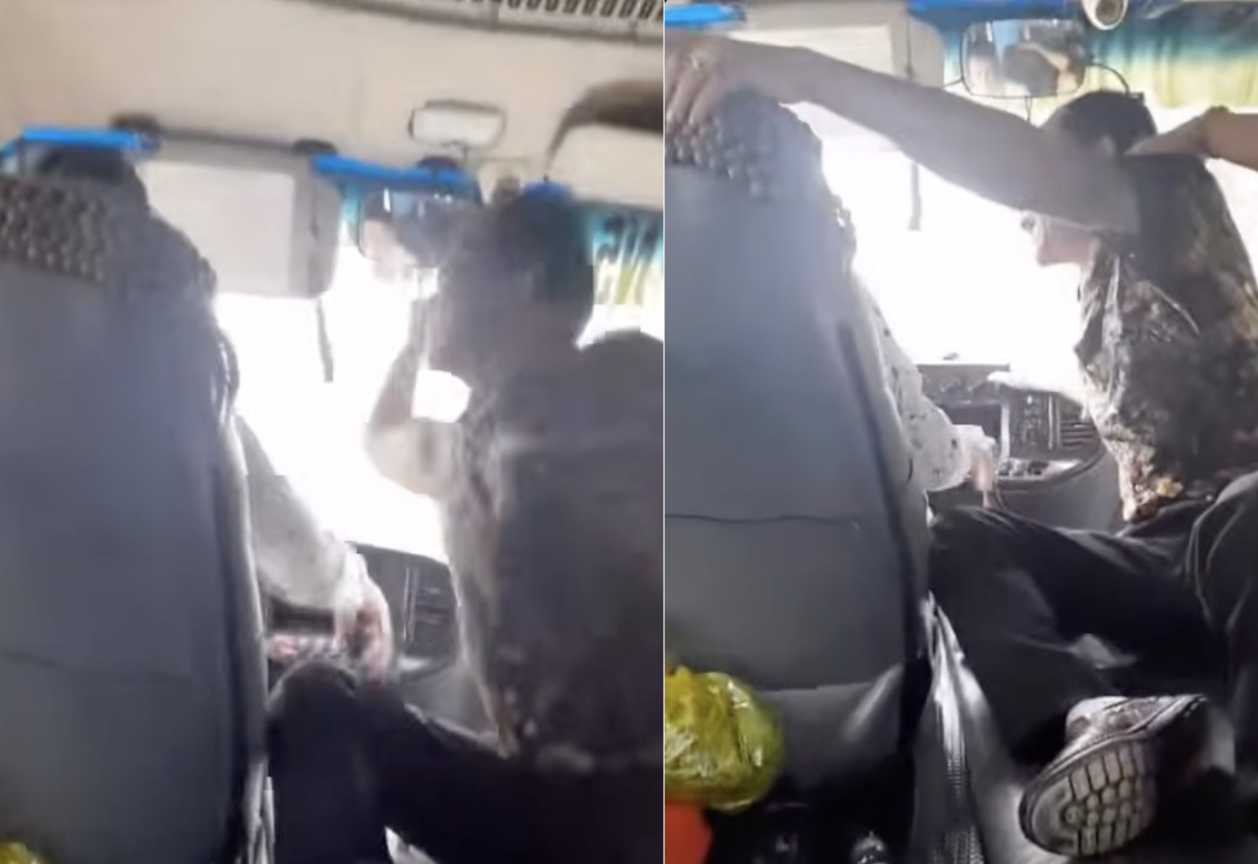 公交车司机在行驶中被乘客殴打