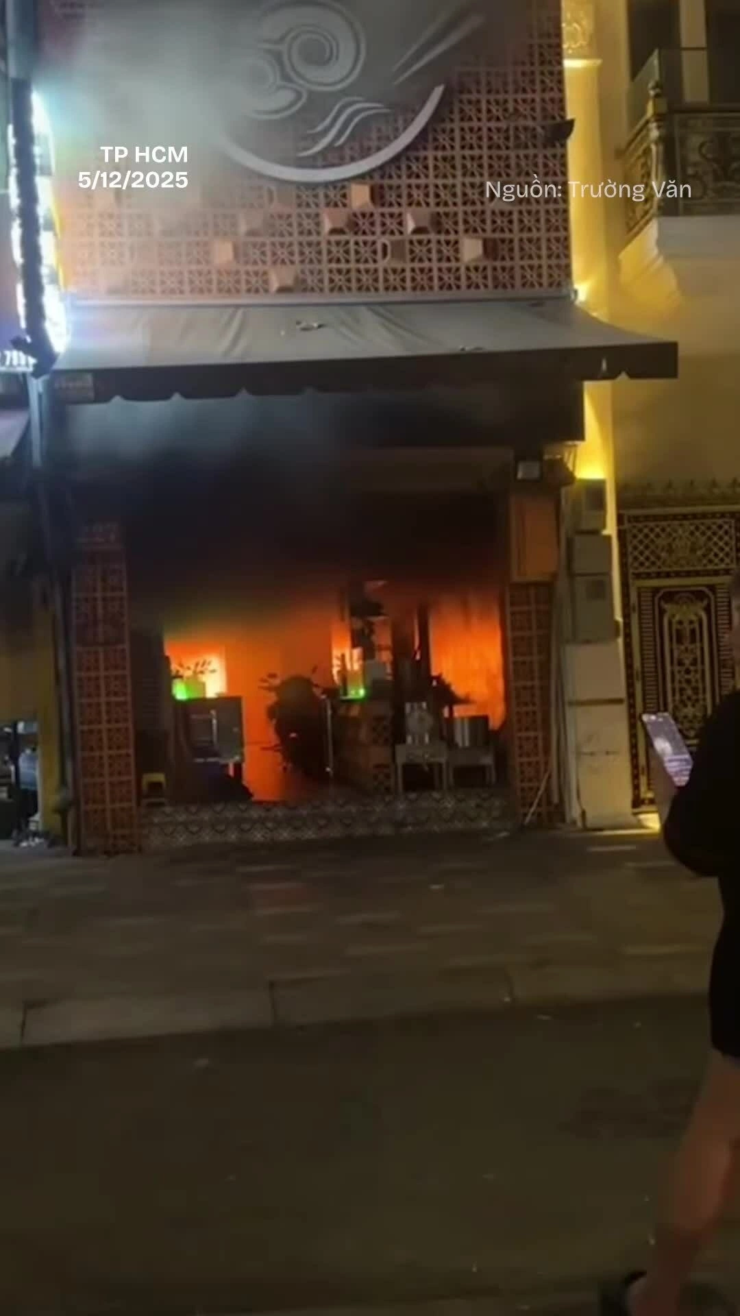 胡志明市中心餐厅火灾，4人死亡