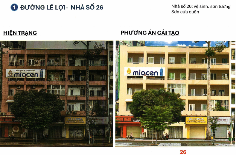 胡志明市同意康田公司资助美化黎利路的提议，计划于2025年12月31日前完成