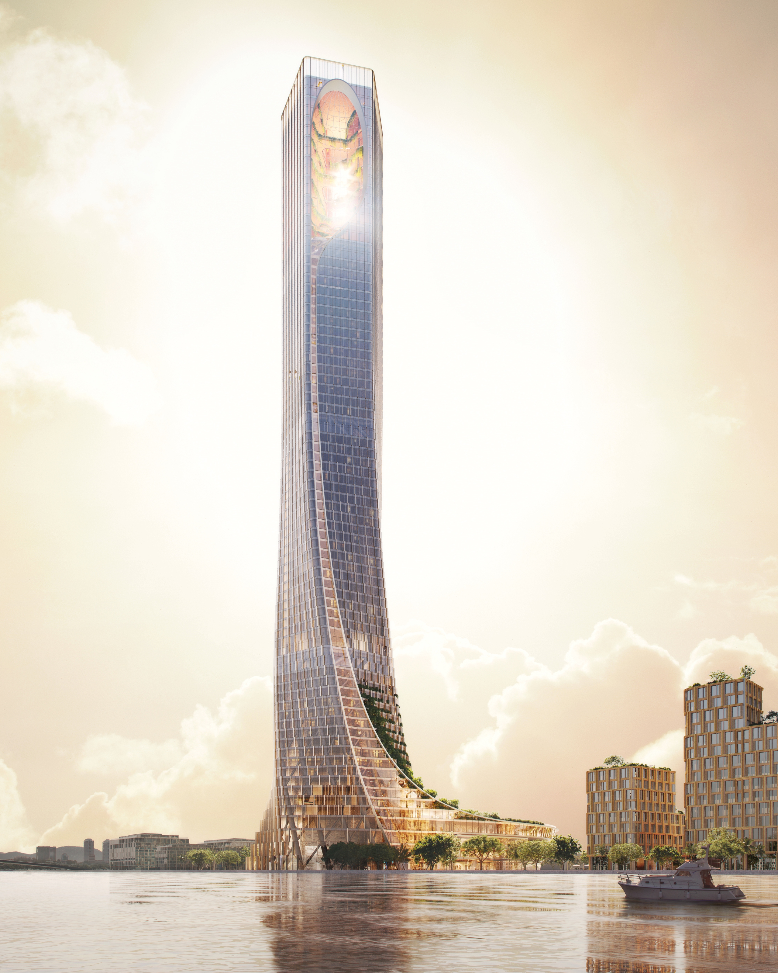 越南第二高楼规模仅次于Landmark 81，于8月19日在岘港动工