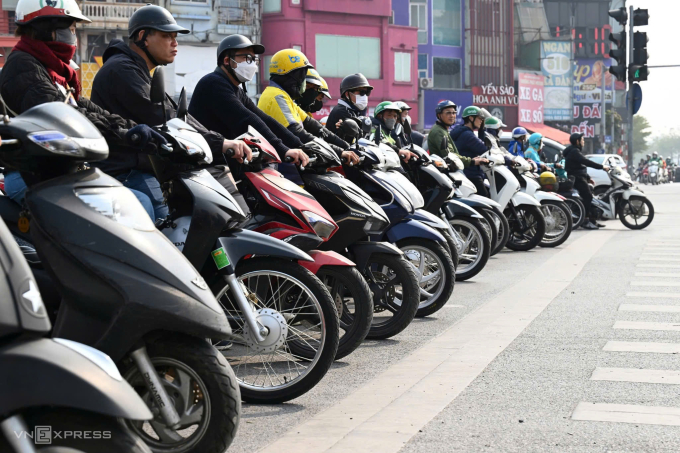 河内预计每人最高支持300万越南盾以更换电动摩托车