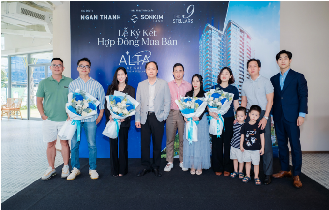SonKim Land 签署购买 The 9 Stellars 中 Alta Height 公寓的合同