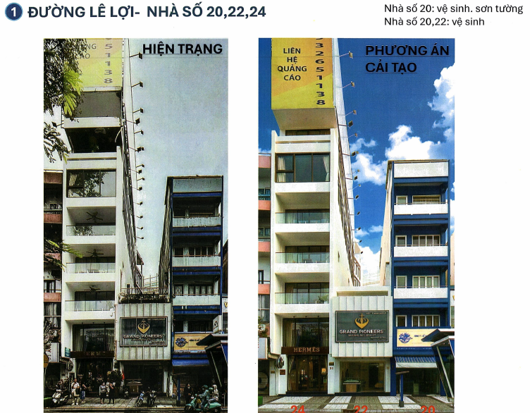 胡志明市同意康田公司资助美化黎利路的提议，计划于2025年12月31日前完成