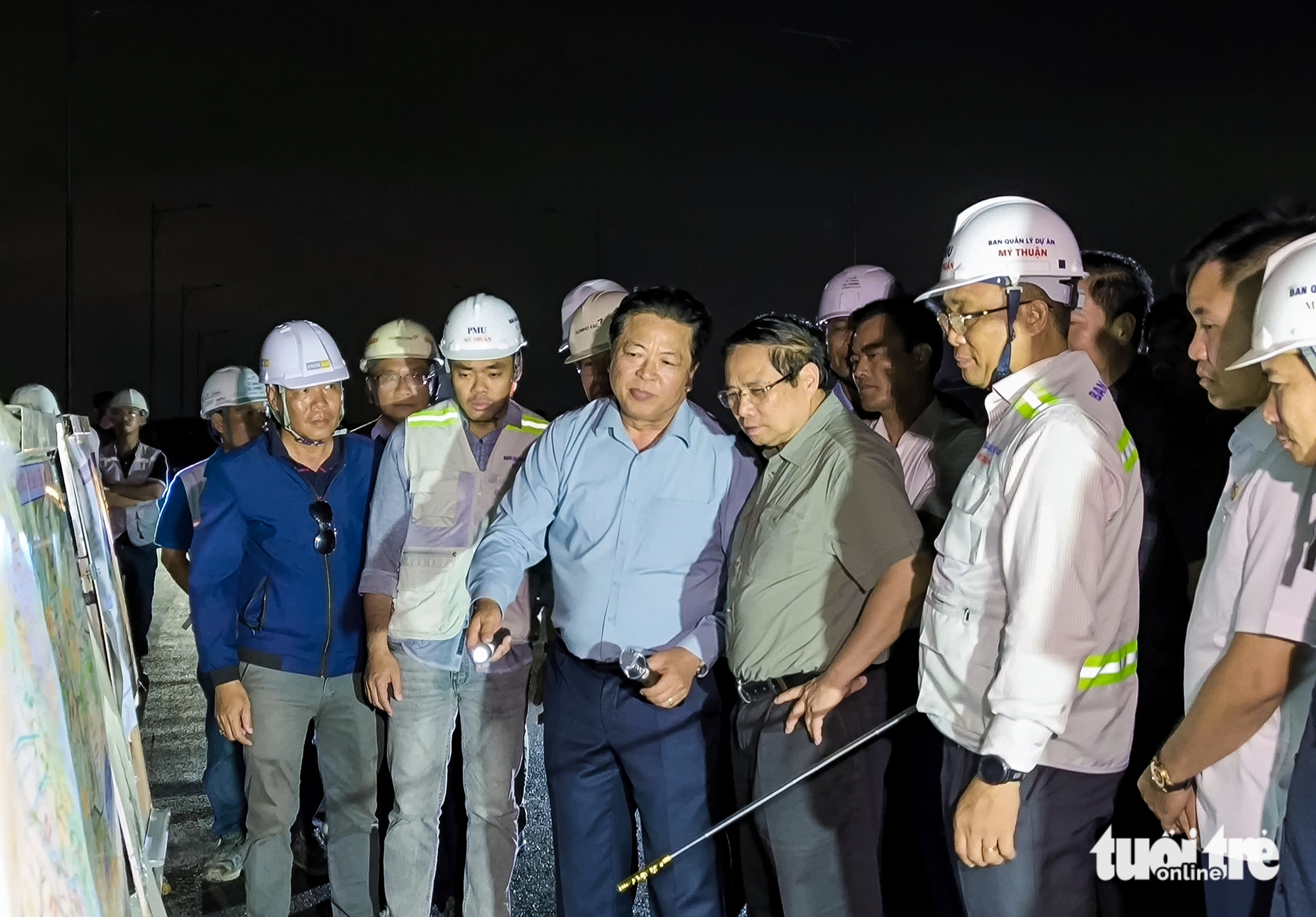 范明政总理指示加快完成仁泽桥，连接战略轴线