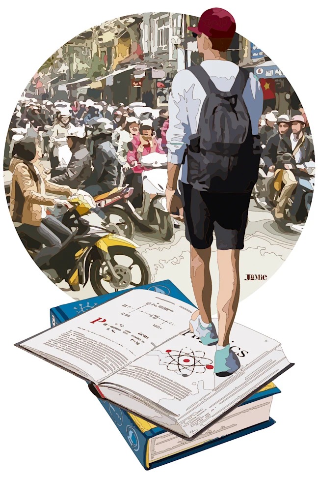 外国游客越南之旅的“人生一课”