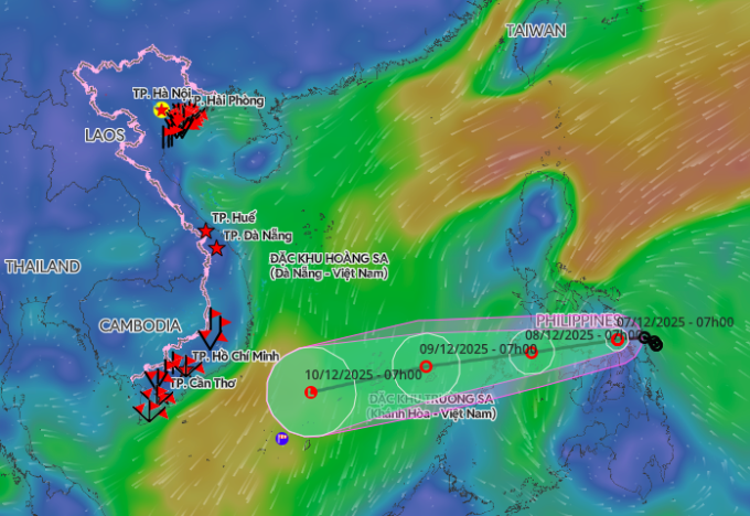 热带低压明天进入南海