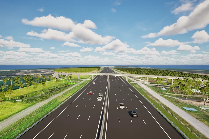 胡志明市-忠良-美顺高速公路扩建工程于12月19日开工