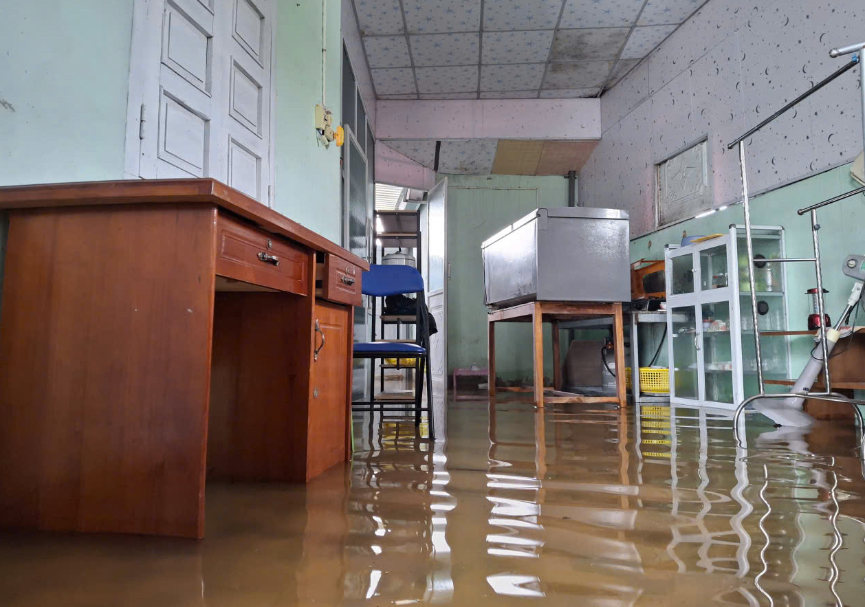 潘切下游地区历史性洪水