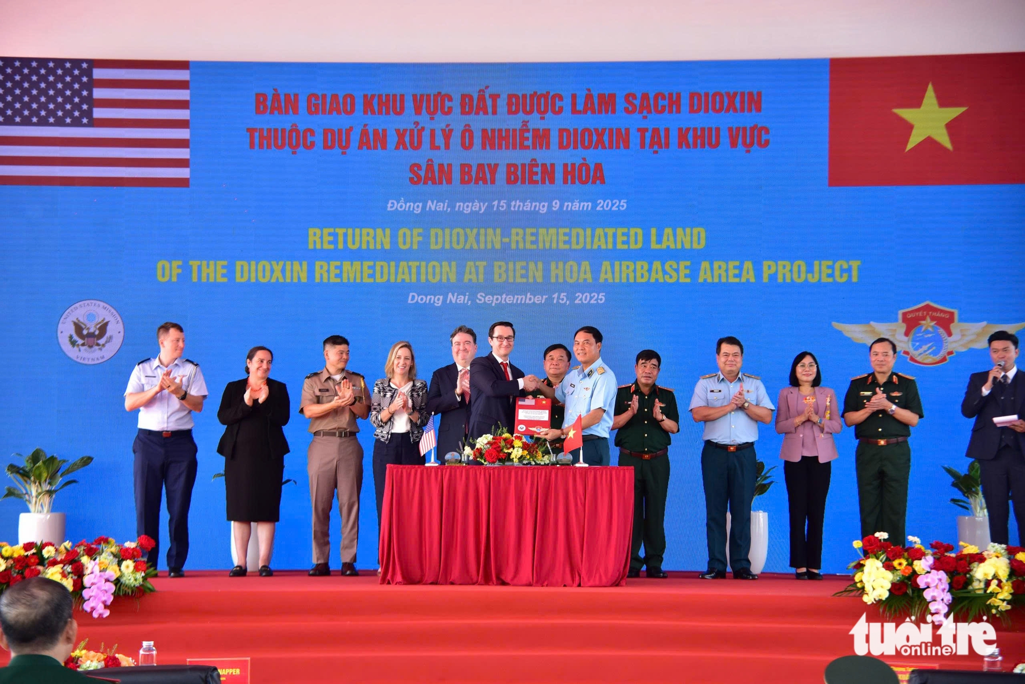 美国承诺与越南'肩并肩'合作处理二噁英和战争后果